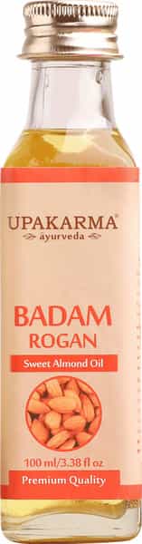 Upakarma Ayurveda Badam Rogan Sweet Almond Oil 100 Ml