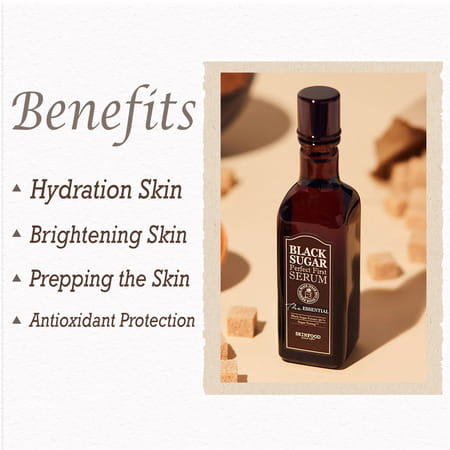 Skinfood Black Sugar Perfect First Serum The Essential - Essential Is A Hydrating - Aha - 120Ml