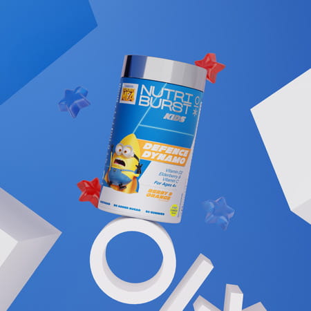 Nutriburst Defence Dynamo Minions Immunity Kids Gummies - 60 Gummy