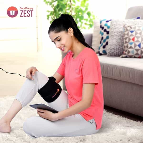 Sandpuppy Zest - New 5 In 1 Heating Pad For Pain Relief Best For Hands And Legs Knee Elbow And Ankle