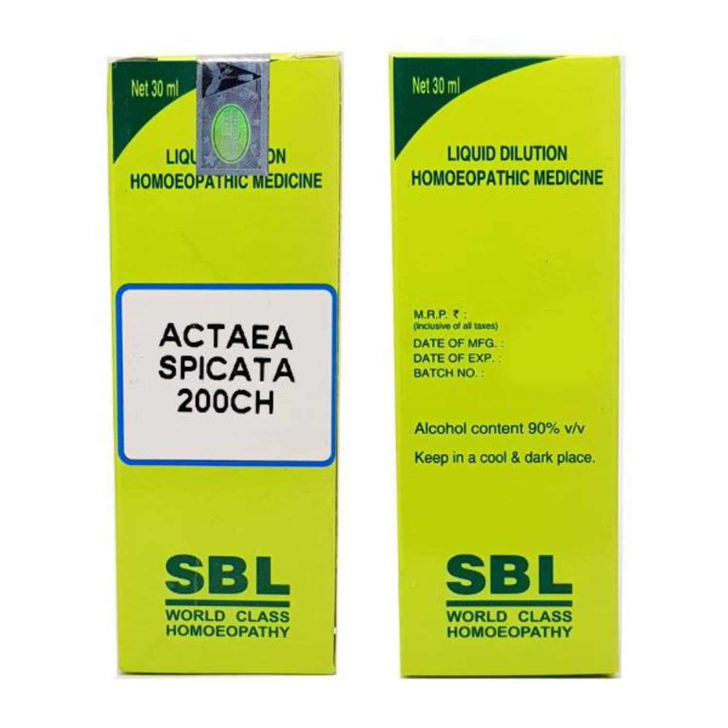 Sbl Actaea Spicata Dilution 200 Ch 30 Ml Pack Of 3