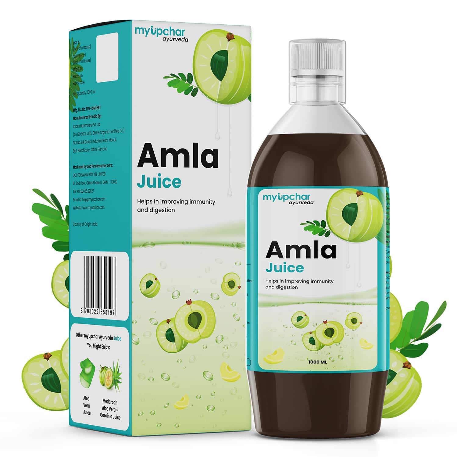 Myupchar Ayurveda Amla Juice 1 Lt