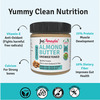 Jus Amazin Creamy Almond Butter - Unsweetened (200G) | 25% Protein | Clean Nutrition