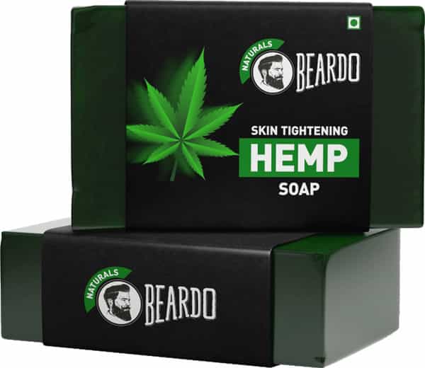 Beardo Skin Tightening Hemp Soap - 125 Gm