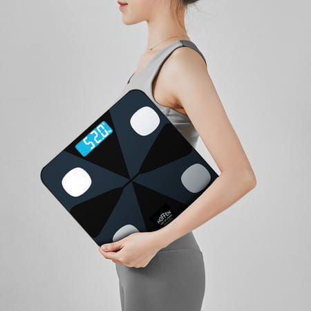 Hoffen Ho19 Bluetooth Bmi | Bmr Weight Machine For Body Weight With 13 Essential Body Parameters