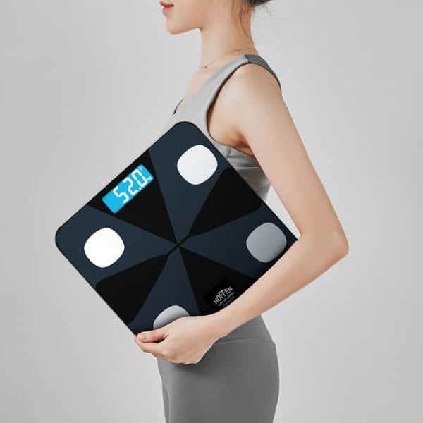 Hoffen Ho19 Bluetooth Bmi | Bmr Weight Machine For Body Weight With 13 Essential Body Parameters