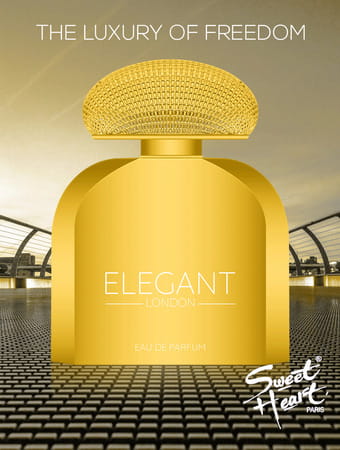 Sweet Heart Elegant London (Gold) Long Lasting Eau De Perfume 100ml