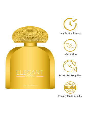 Sweet Heart Elegant London (Gold) Long Lasting Eau De Perfume 100ml