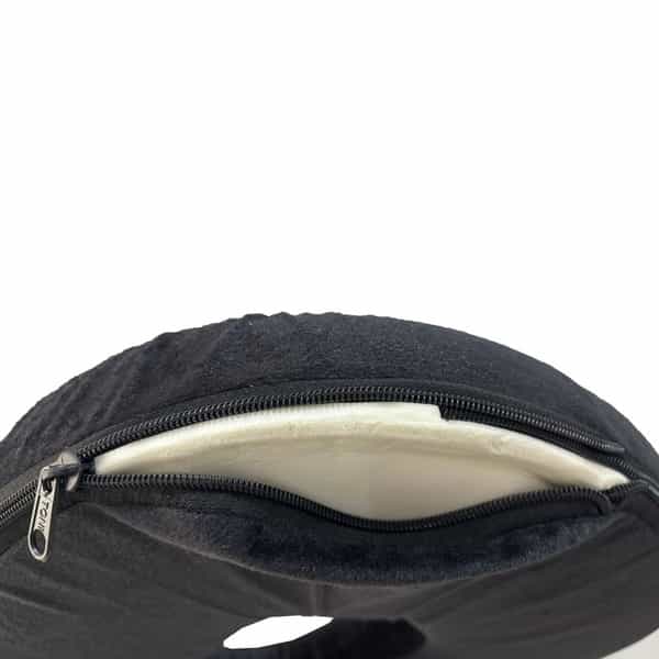 Chevalier Donut Round Ring Coccyx Seat Cushion For Piles Patients | Pregnancy | Black