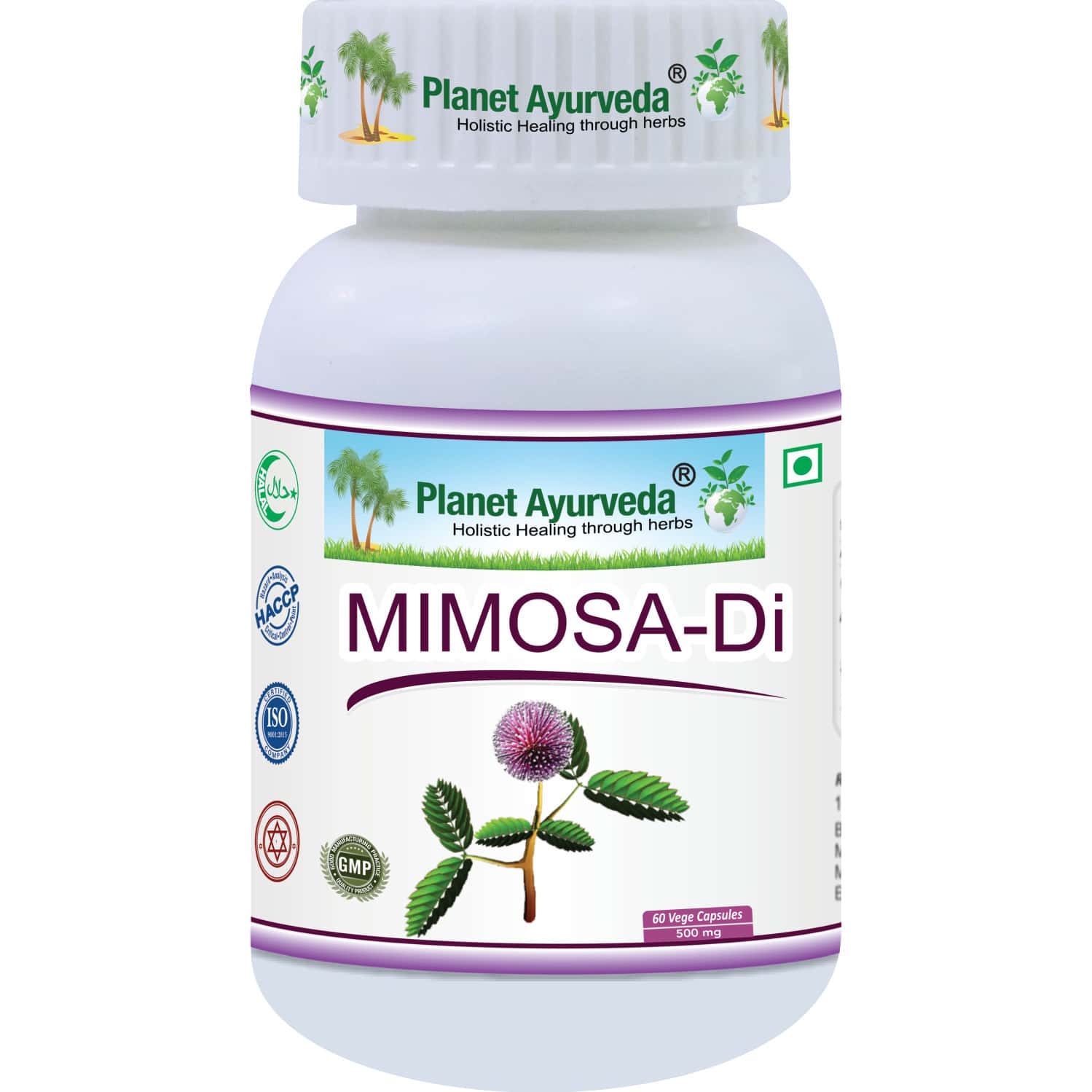 Planet Ayurveda Mimosa Di Capsules - 60 Capsules