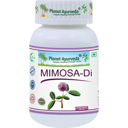 Planet Ayurveda Mimosa Di Capsules - 60 Capsules