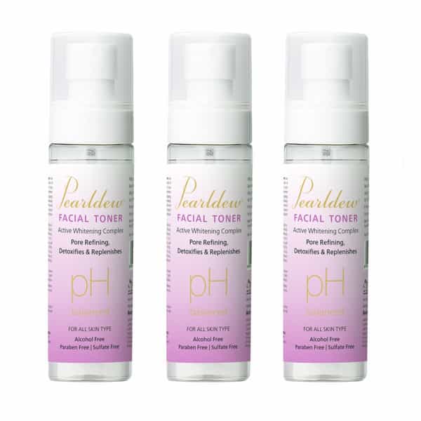 Pearldew Facial Toner | All Skin Types |Cleanses Pores| Hydrates Skin | (100 Ml Pack Of 3)