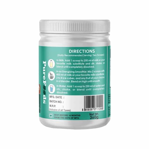 Purefoods Pf Rice Protein Chocolate Flavour - 360G