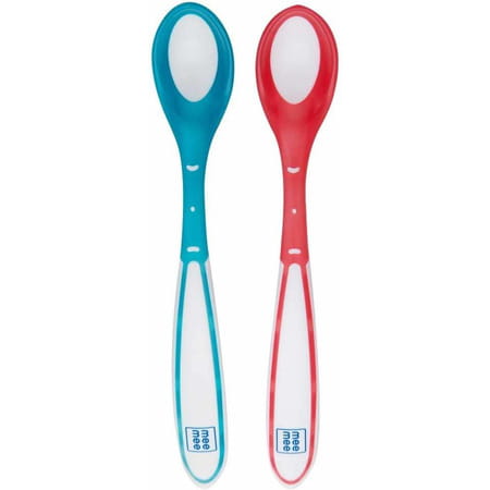 Meemee Heat Sensor Baby Spoon (Multicolor) - Silicone