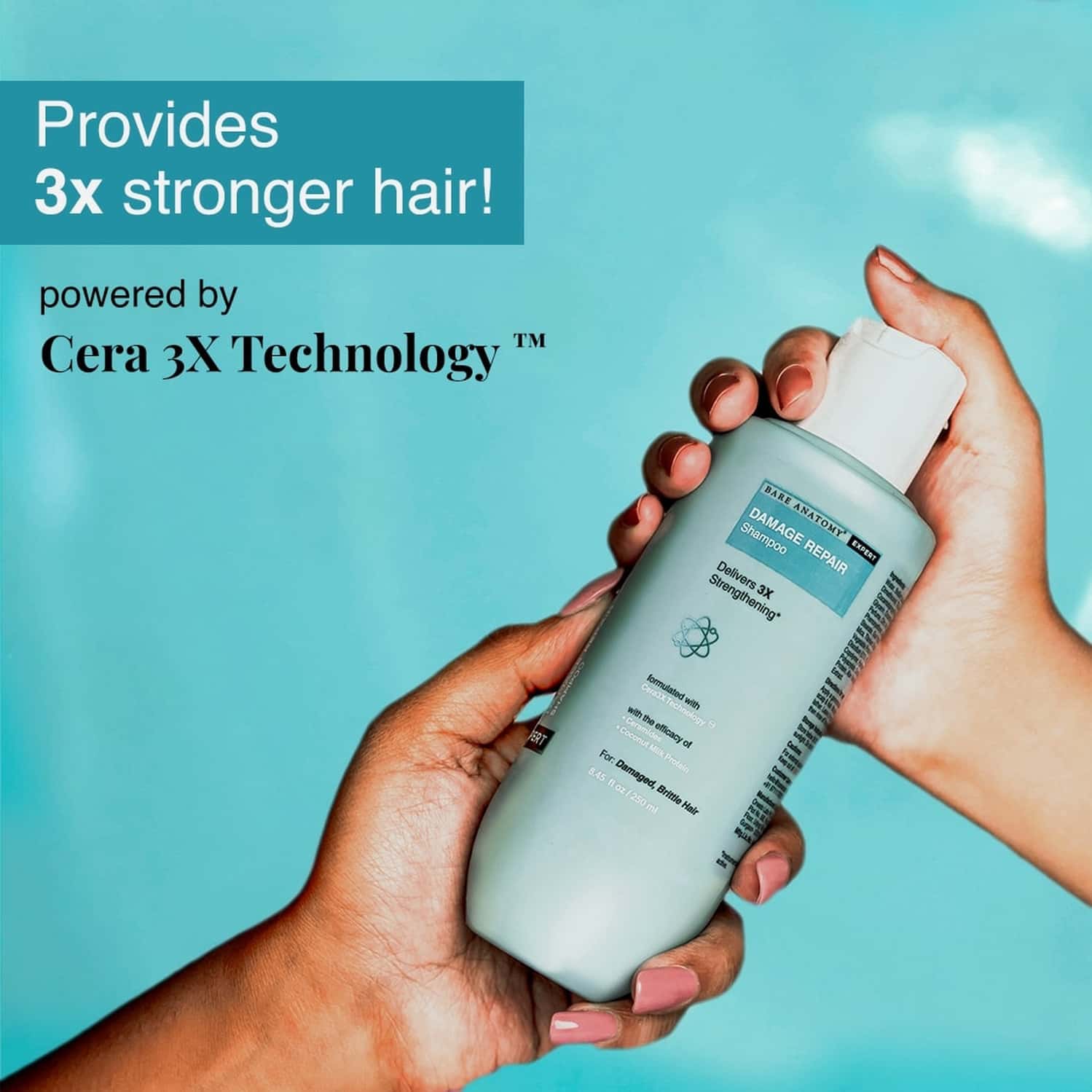 Buy BARE ANATOMY EXPERT DAMAGE REPAIR SHAMPOO TO REPAIR AND STRENGTHEN