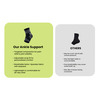 Actifit Ankle Support With Adjustable Band - Compression Brace For Pain Relief Sports & Gym - Size M