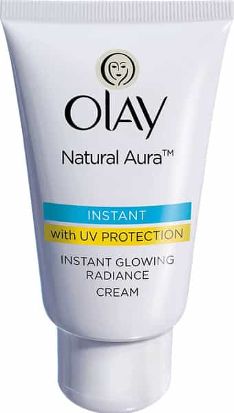 Olay Natural Aura Instant Uv Protection Glowing Radiance Cream - 40G