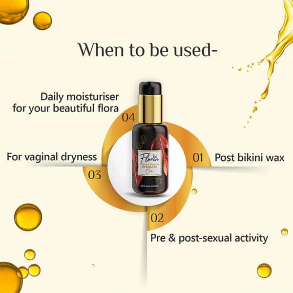 Floren Reusable Menstrual Cup (Large) With Intimate Oil (50Ml)