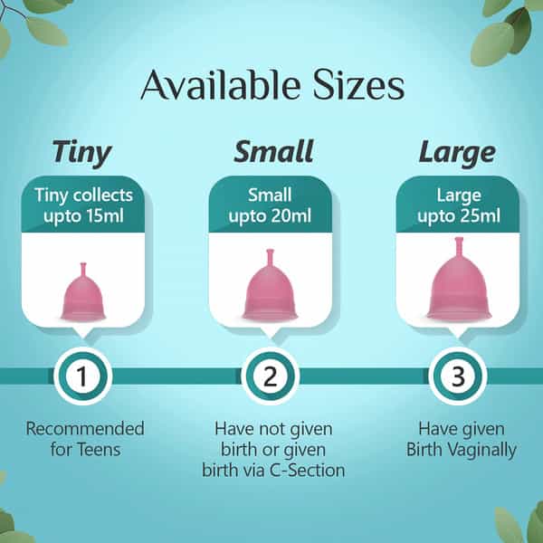 Floren Reusable Menstrual Cup (Large) With Intimate Oil (50Ml)