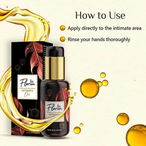 Floren Reusable Menstrual Cup (Large) With Intimate Oil (50Ml)
