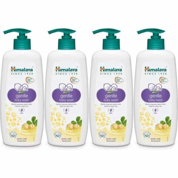 Himalaya Gentle Baby Wash | 400 Ml | Pack Of 4