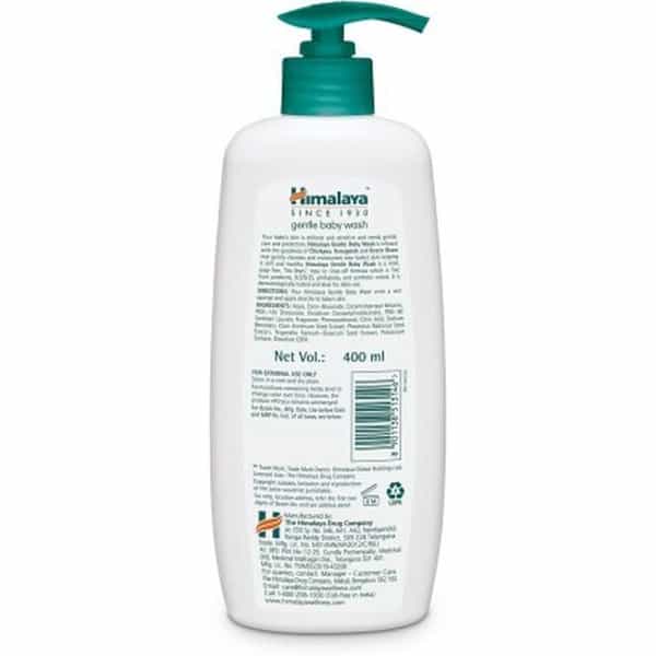 Himalaya Gentle Baby Wash | 400 Ml | Pack Of 4