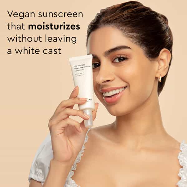 The Face Shop The Therapy Vegan Moisturizing Sun Serum