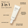 The Face Shop The Therapy Vegan Moisturizing Sun Serum