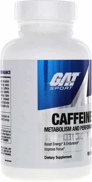 Gat Caffeine 100 Ct (100 Capsules)