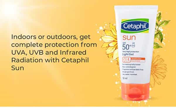 Cetaphil Os Oily Skin Cleanser 125Ml | Dam 100Gm & Sun Spf 50 Light Gel 50 Ml | Combo