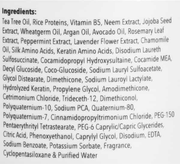 Skivia Hair Fall Control Shampoo With Vitamin B5 & Tea Tree Oil - 300Ml|Curbs Hair Fall & Breakage