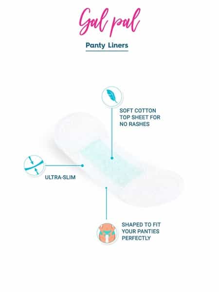 Clovia Gal Pal Pantyliner - Pack Of 25