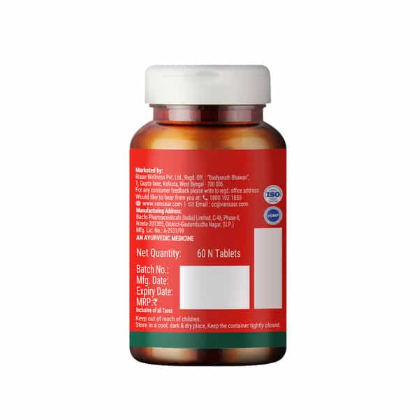 Vansaar Ashwagandha - 60 Tablets