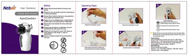Nebair Variable Frequency  Portable Mesh Nebulizer