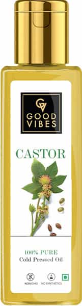 Good Vibes 100% Pure Castor Carrier Oil Cold Pressed - 100 Ml