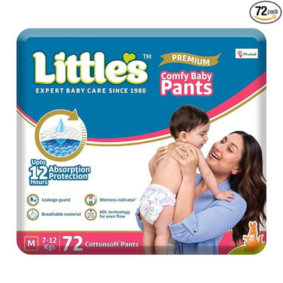 Buy LITTLE'S COMFY PANTS M BABY DIAPER NO'S Online Get Upto 60