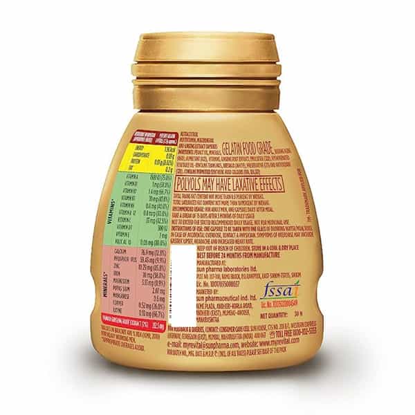 Revital H Men Complete Multivitamin | Stamina | Energy | 30Caps With Free Revital H Woman 4 Tabs