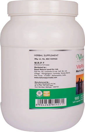 Naturz Ayurveda Vitoplus - 900 Capsules