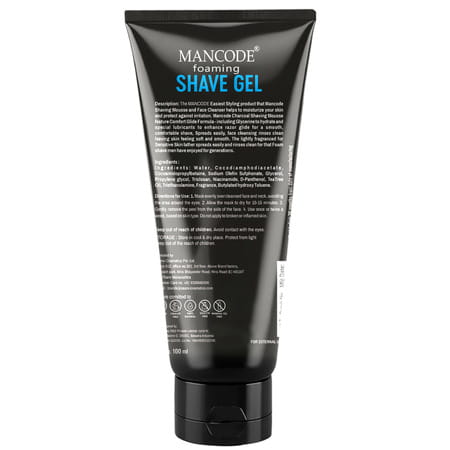 Mancode Foaming Shave Gel 100Ml