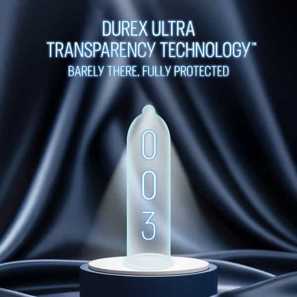 Durex | Invisible 003 | Box | 3 Condoms