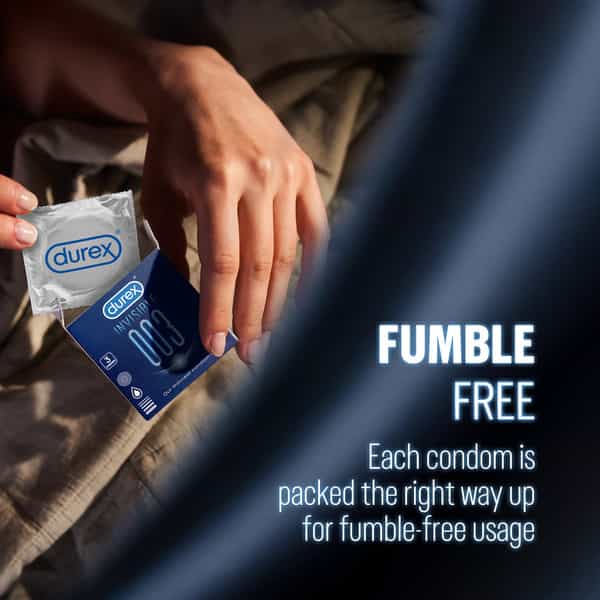 Durex | Invisible 003 | Box | 3 Condoms