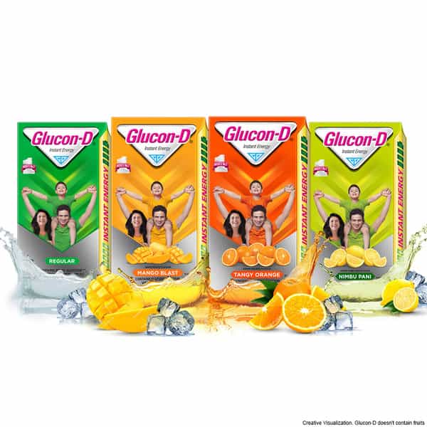 Glucon-D Mango Blast Glucose Powder With Free Tiffin450g Refill