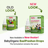Babyorgano Cold Relief Roll On Natural Relief For Baby's Cold, Nose Block, Chest Congestion 40Ml X 2