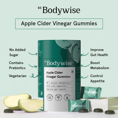 Be Bodywise Apple Cider Vinegar Gummies 60n