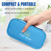 Outer Woods Insulin Cooler Bag With 2 Ice Gel Packs | 6+ Hours Cooling | Insulin Travel Pouch - Blue