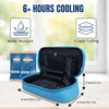 Outer Woods Insulin Cooler Bag With 2 Ice Gel Packs | 6+ Hours Cooling | Insulin Travel Pouch - Blue