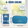 Outer Woods Insulin Cooler Bag With 2 Ice Gel Packs | 6+ Hours Cooling | Insulin Travel Pouch - Blue