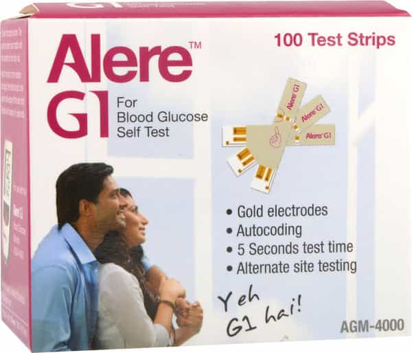 Alere G1 Test Strips 100