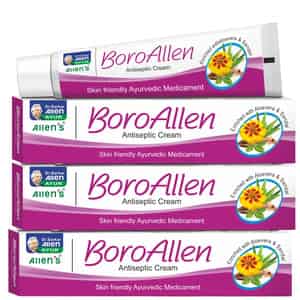 Allen Laboratories Boroallen Antiseptic Cream 20 Gm (pack Of 3)