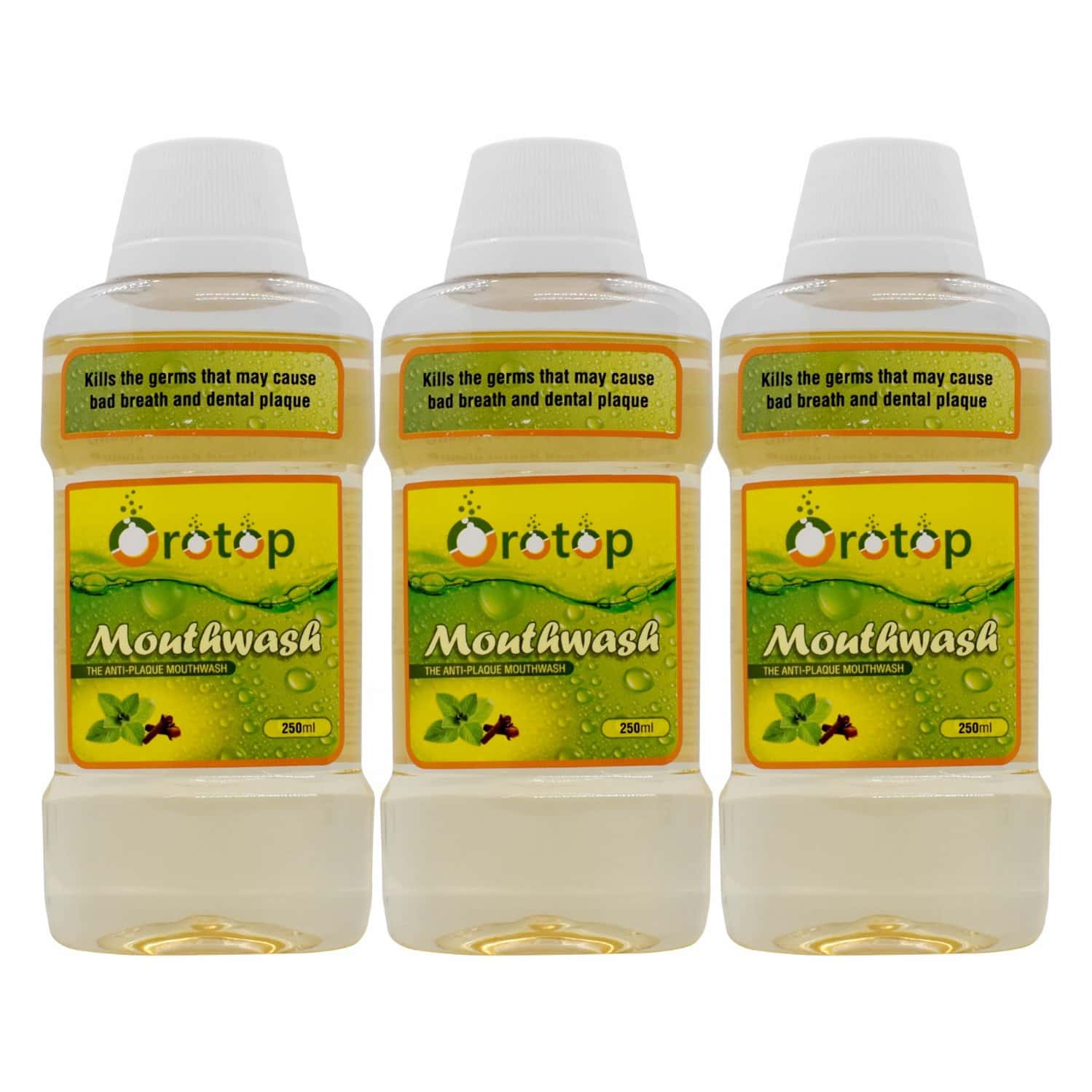 Orotop The Anti-plaque Mouthwash (250 Ml. Pack Of 3 )
